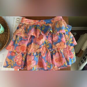 Olivaceous miniskirt